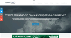 Desktop Screenshot of climatempoconsultoria.com.br