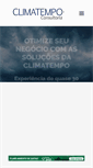 Mobile Screenshot of climatempoconsultoria.com.br